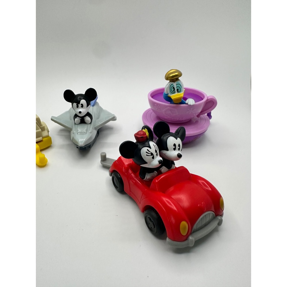 Disney World Happy Meal Toy Lot Mickey Minnie Goofy Donald 2020 2022 5pc Set - Picture 2 of 10